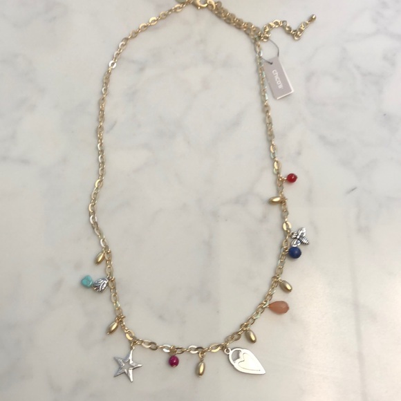 Chico’s Accessories - Chico’s necklace with charms NWT